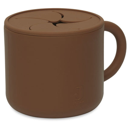 Jollein Snackbakje Silicone Caramel - Jollein - Babywinkel - 8717329365797