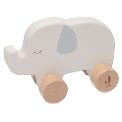 Jollein Speelgoed Auto Olifant Op Wielen Jungle Jambo - Jollein - Babywinkel - 8717329388642