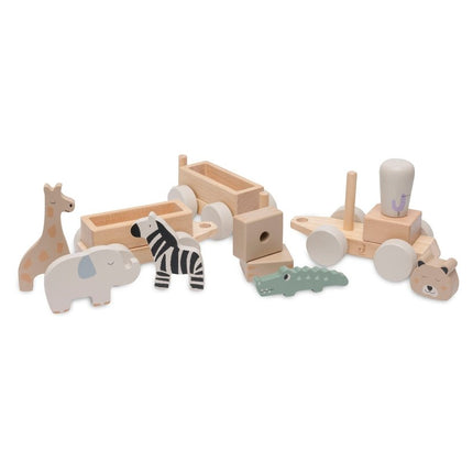 Jollein Speelgoed Auto Trein Jungle Jambo - Jollein - Babywinkel - 8717329388659