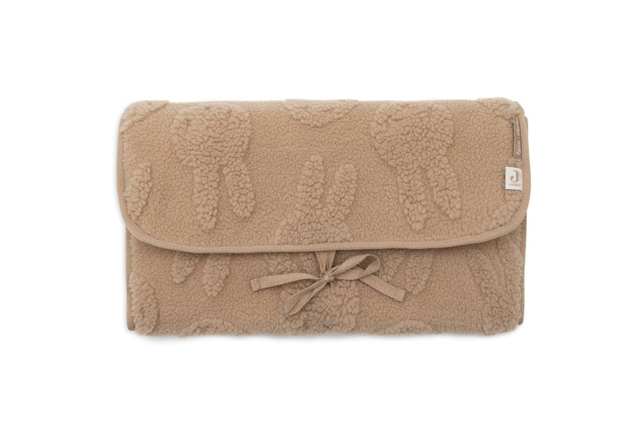 Jollein Verschoningsmat Miffy Jacquard Teddy/Biscuit - Babywinkel - 8717329399914