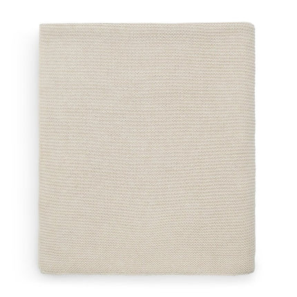 Jollein Wiegdeken Basic Knit Nougat 75x100cm - Jollein - Babywinkel - 8717329359581