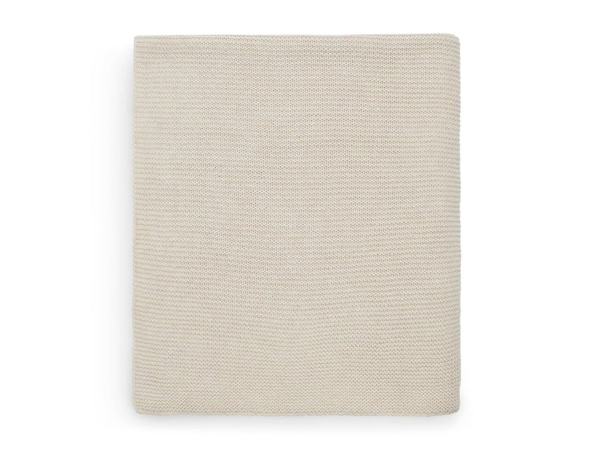 Jollein Wiegdeken Basic Knit Nougat 75x100cm - Jollein - Babywinkel - 8717329359581
