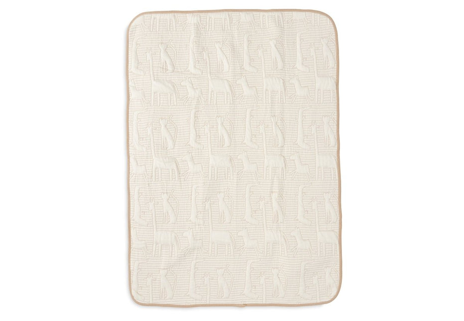 Jollein Wiegdeken Jungle Jambo Biscuit/Oatmeal 75 X 100 Cm koop je bij Babywinkel