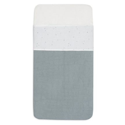 Jollein Wieglaken Twinkling Sea Green 75X100Cm - Jollein - Babywinkel - 8717329387119