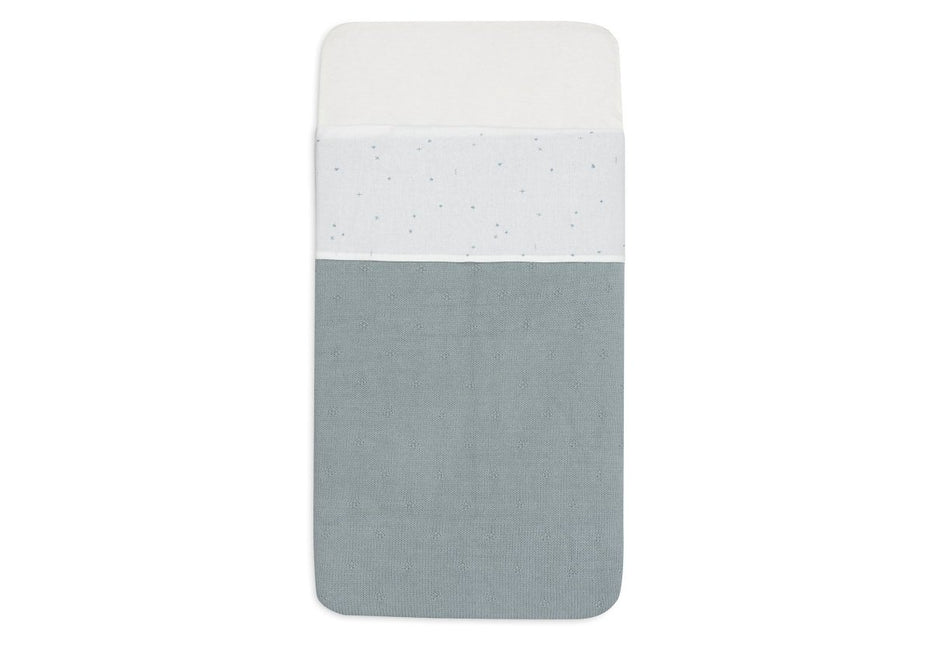 Jollein Wieglaken Twinkling Sea Green 75X100Cm - Jollein - Babywinkel - 8717329387119