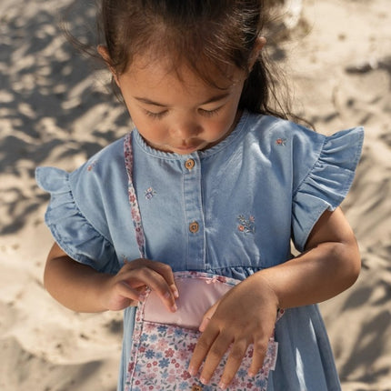 Jurkje korte mouw Denim koop je bij Babywinkel