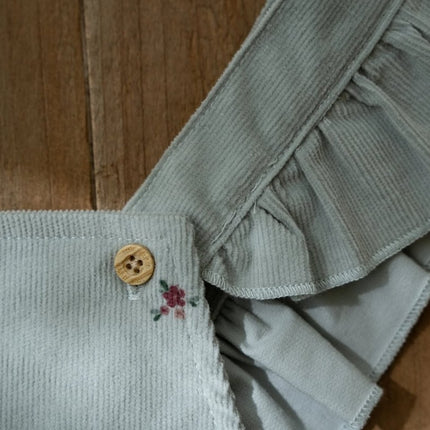 Little Dutch Baby Jurkje Mouwloos Fairy Green Flower koop je bij Babywinkel