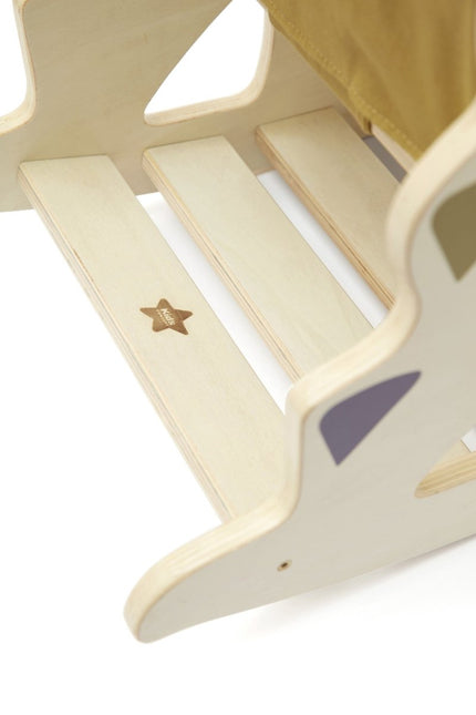 Kid's Concept Hobbelfiguur Dino Hout - Kid's Concept - Babywinkel - 7340028730484