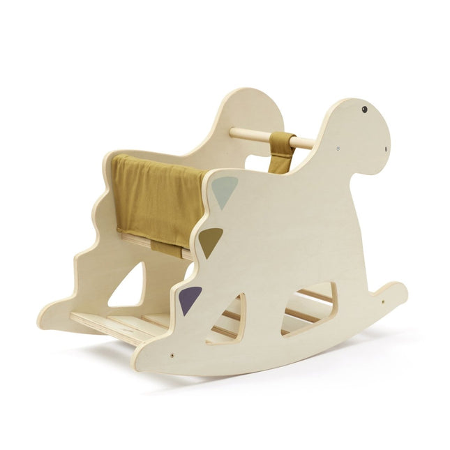 Kid's Concept Hobbelfiguur Dino Hout - Kid's Concept - Babywinkel - 7340028730484