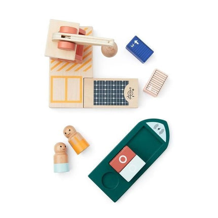Kid's Concept Houten Speelgoed Container Haven - Kid's Concept - Babywinkel - 7340028734628