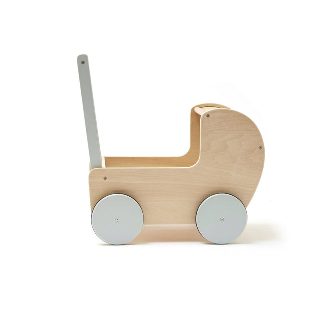 Kid's Concept Houten Speelgoed Poppenwagen - Kid's Concept - Babywinkel - 7340028731016
