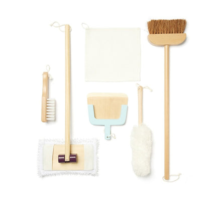 Kid's Concept Houten Speelgoed Schoonmaak Set - Kid's Concept - Babywinkel - 7340028732617