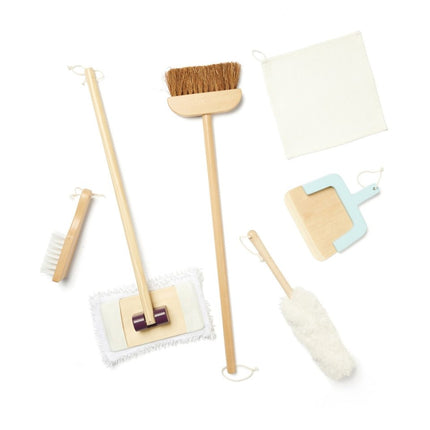 Kid's Concept Houten Speelgoed Schoonmaak Set - Kid's Concept - Babywinkel - 7340028732617