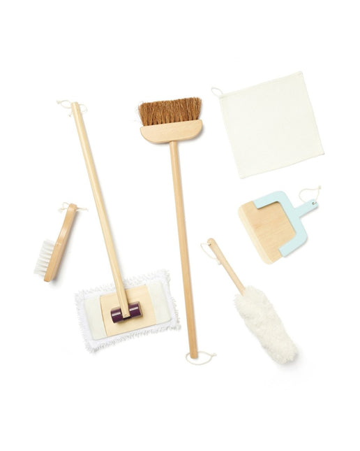 Kid's Concept Houten Speelgoed Schoonmaak Set - Kid's Concept - Babywinkel - 7340028732617