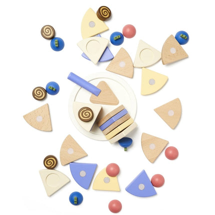 Kid's Concept Houten Speelgoed Taart - Kid's Concept - Babywinkel - 7340028732648