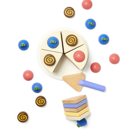 Kid's Concept Houten Speelgoed Taart - Kid's Concept - Babywinkel - 7340028732648