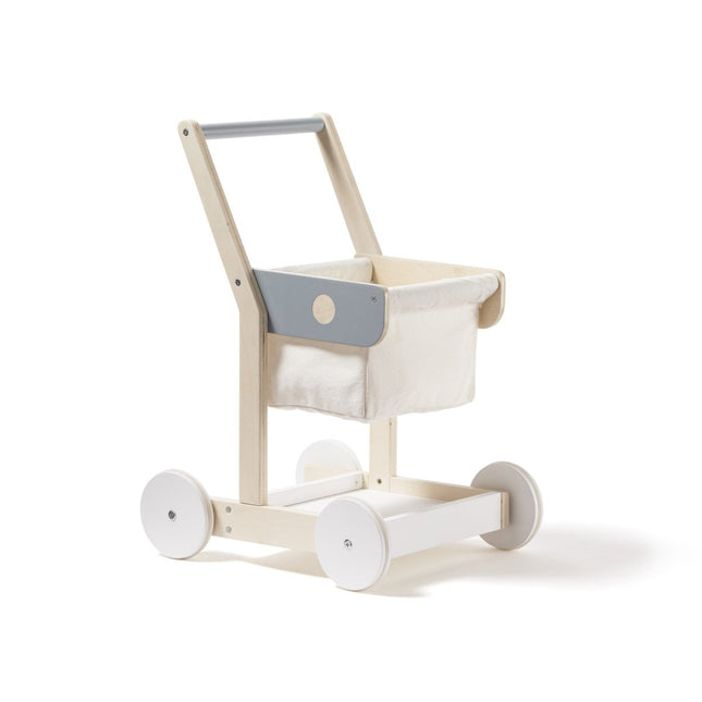 Kid's Concept Houten Speelgoed Winkelwagen - Kid's Concept - Babywinkel - 7340028727781