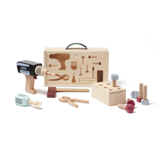 Kid's Concept Kindergereedschap Gereedschapskoffer - Kid's Concept - Babywinkel - 7340028731528