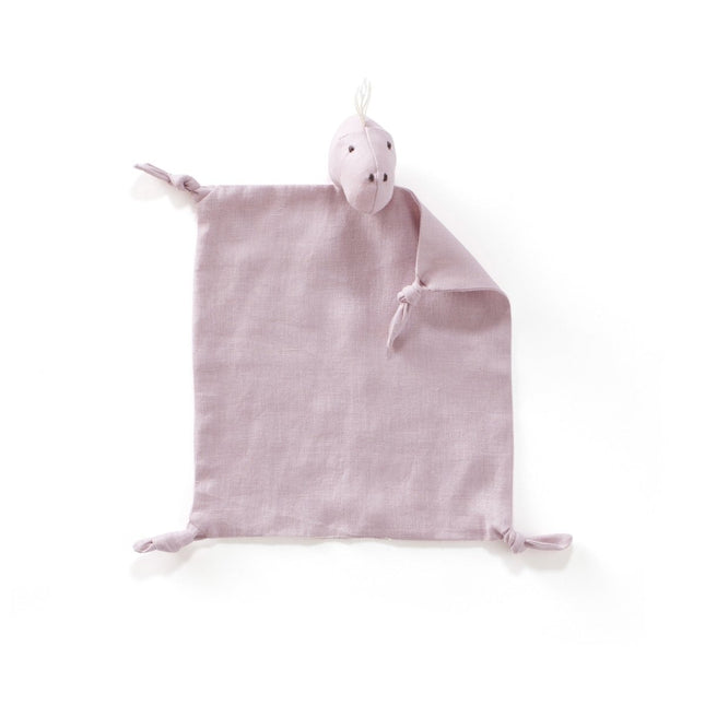 Kid's Concept Knuffeldoekje Dino Roze koop je bij Babywinkel