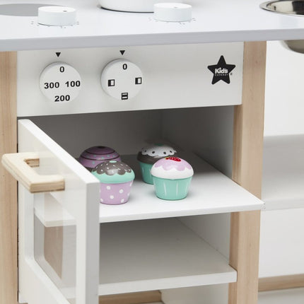 Kid's Concept Speelgoed Keuken Wit - Kid's Concept - Babywinkel - 7340028726593