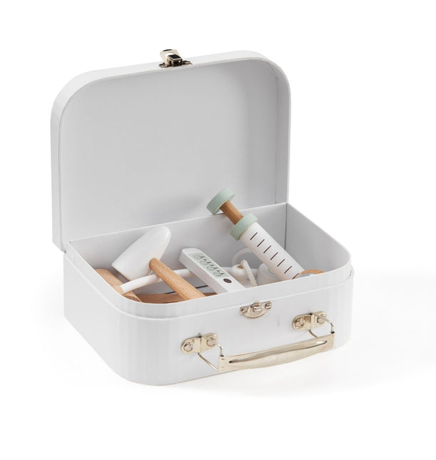 Kid's Concept Speelkoffer Dokterstas Wit 14,5x20x8,5 cm - Kid's Concept - Babywinkel - 7340028727620