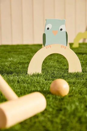 Kid's Concept Spelletje Edvin Croquet Set - Kid's Concept - Babywinkel - 7340028734871