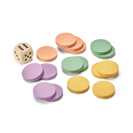 Kid's Concept Spelletje Ludo Set - Kid's Concept - Babywinkel - 7340028735045