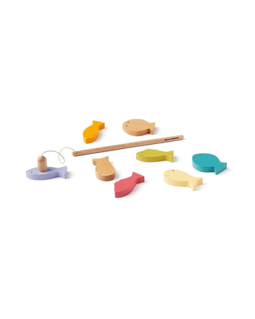 Kid's Concept Spelletje Vissen Hout - Kid's Concept - Babywinkel - 7340028734581