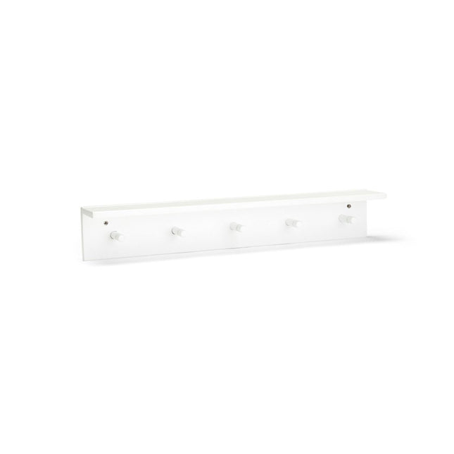 Kid's Concept Wandplank Star Wit met Haken - Kid's Concept - Babywinkel - 7340028731948