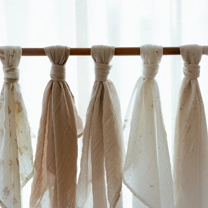 Hydrofiele doek 120x120 - Pure Soft Beige