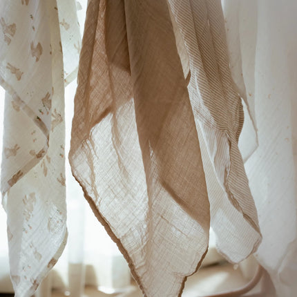 Hydrofiele doek 120x120 - Pure Soft Beige