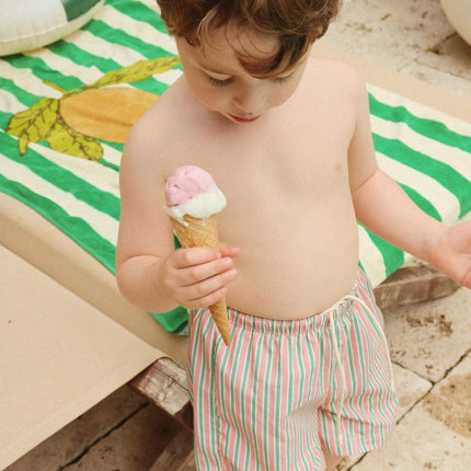 Kinderstrandlaken Antique Stripe koop je bij Babywinkel