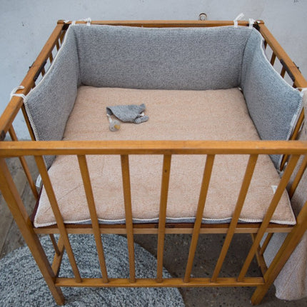 Koeka Boxkleed Vigo Shadow Green/Sparkle Grey 80x100cm - Koeka - Babywinkel - 8718276188873