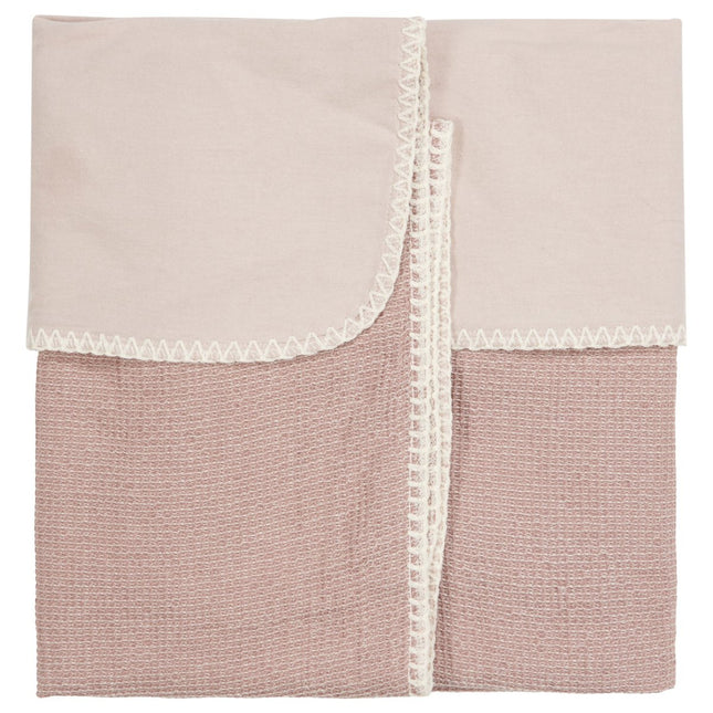 Koeka Ledikantdeken Flanel Cairo Plum - Koeka - Babywinkel - 8718276192528