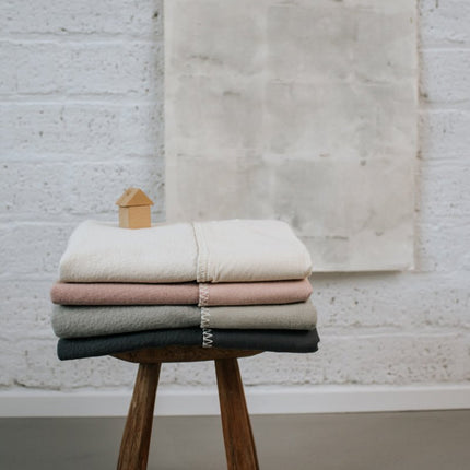 Koeka Ledikantdeken Flanel Runa Leaf - Koeka - Babywinkel - 8718276178850