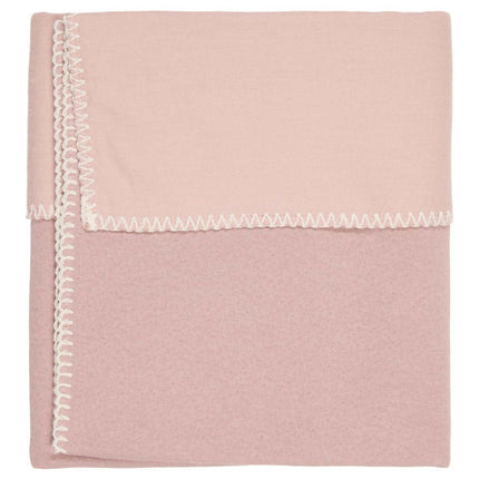 Koeka Ledikantdeken Flanel Runa Old Pink - Koeka - Babywinkel - 8718276178836