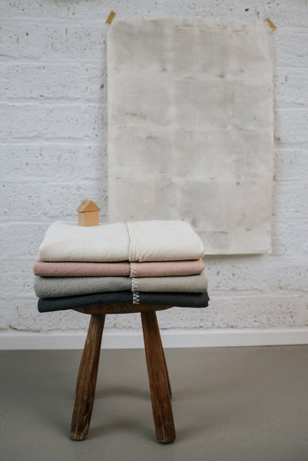 Koeka Wiegdeken Flanel Runa Old Pink - Koeka - Babywinkel - 8718276180549