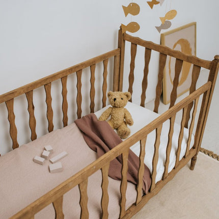 Koeka Wiegdeken Reversible Riga Grey Pink - Koeka - Babywinkel - 8718276190944