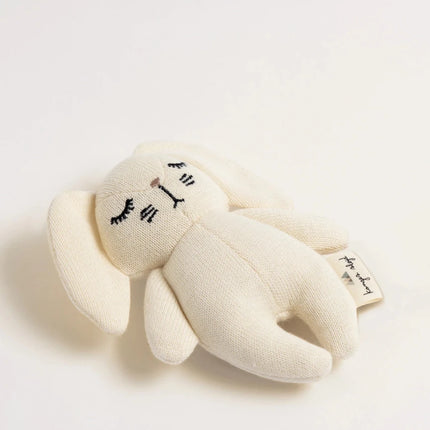 Konges Sløjd Mini Knuffel Gebroken Wit 16cm koop je bij Babywinkel