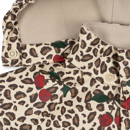 Konges Sløjd Regenpak Kind Palme Set Girl Leo Cerise koop je bij Babywinkel