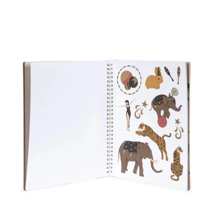 Konges Sløjd Stickerboek Circus koop je bij Babywinkel