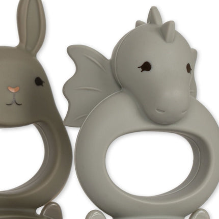 Konges Slojd Baby Bestekset Dragon en Bunny Topanga 2St - Konges Slojd - Babywinkel - 5715404132596