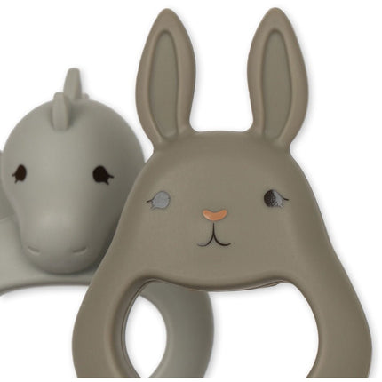 Konges Slojd Baby Bestekset Dragon en Bunny Topanga 2St - Konges Slojd - Babywinkel - 5715404132596