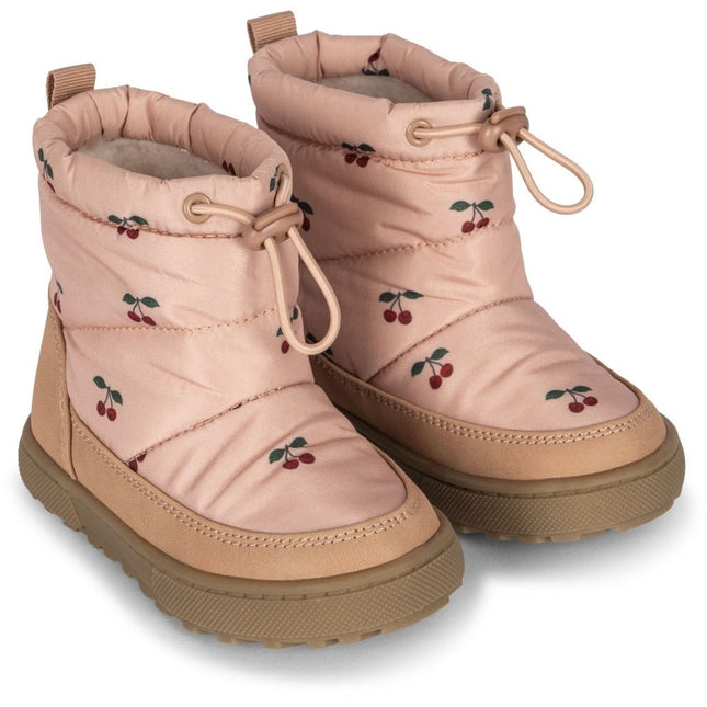 Konges Slojd Baby Schoentjes Sneeuwboots Cherry Blush - Konges Slojd - Babywinkel - 5715404260510