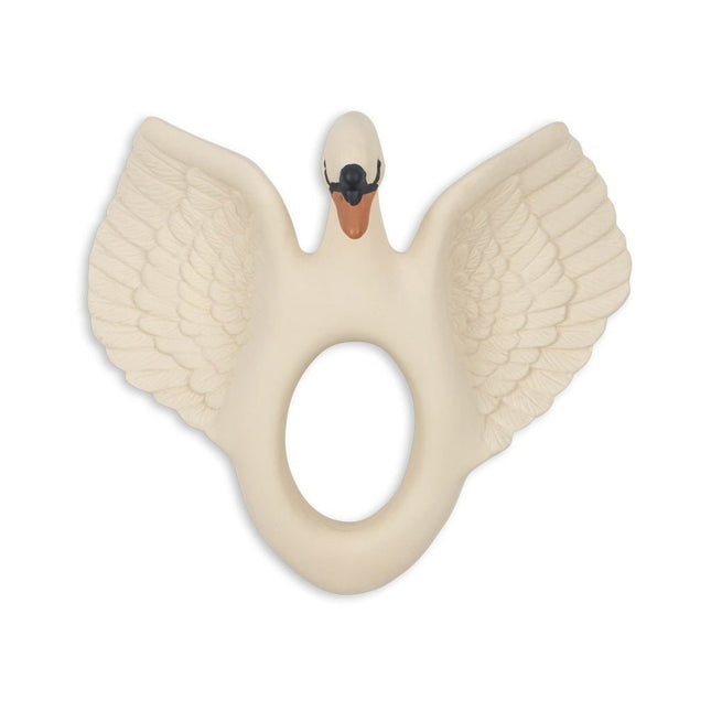 Konges Slojd Bijtring Zwaan Off White - Konges Slojd - Babywinkel - 5715404343336