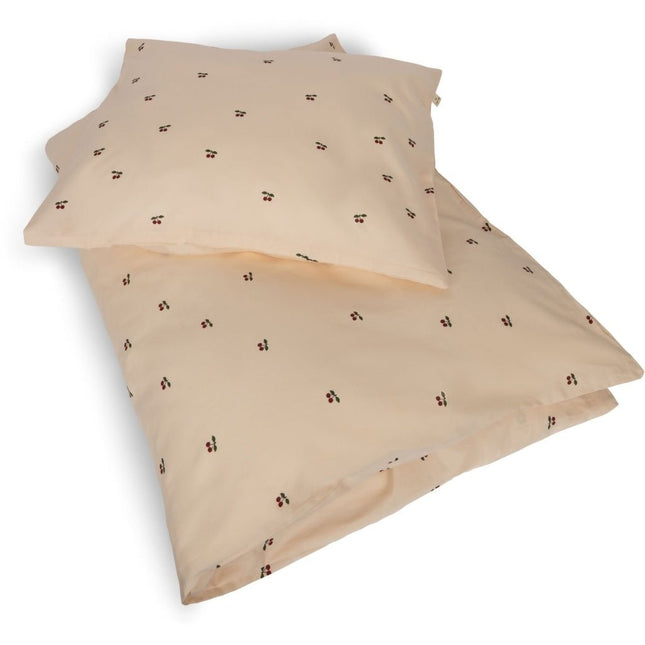 Konges Slojd Dekbedovertrek Junior Cherry 140x100cm - Konges Slojd - Babywinkel - 5712982877789