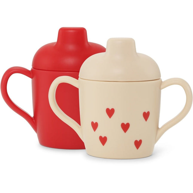 Konges Slojd Drinkbeker Mon Grande Amour 2st - Konges Slojd - Babywinkel - 5712982914958