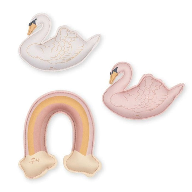 Konges Slojd Duikspeelgoed Swan 3St - Konges Slojd - Babywinkel - 5715404151771