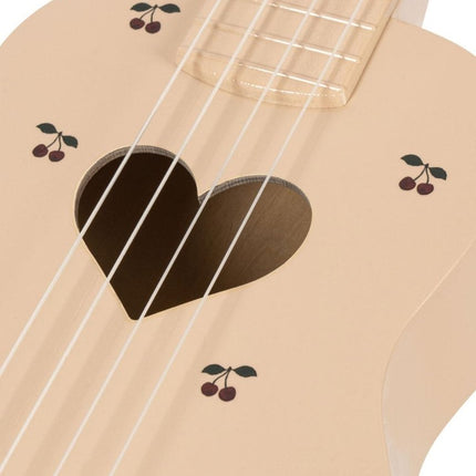 Konges Slojd Gitaar Ukelele Cherry - Babywinkel - 5715681130537