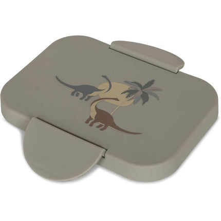 Konges Slojd Lunchbox Dino Blue - Konges Slojd - Babywinkel - 5715404190121